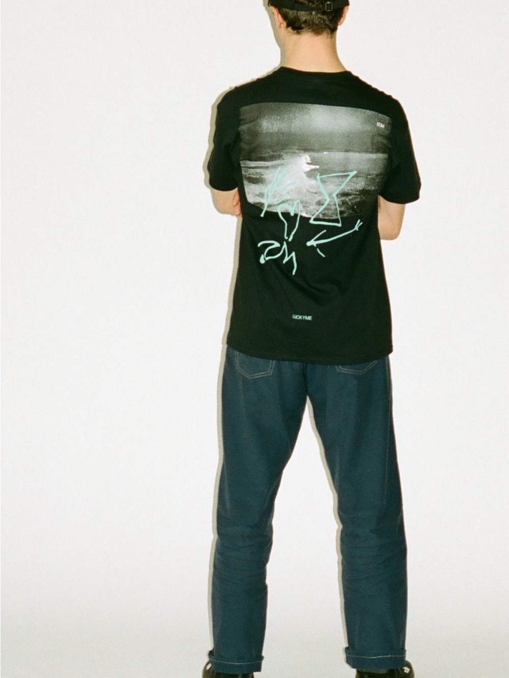 Lucky Me Record Label EDM shirt black